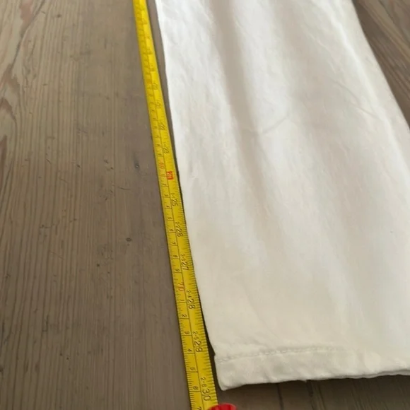 NWT Joe's Jeans x WEWOREWHAT Vintage High Rise Straight Danielle in Bone Sz 30 - Picture 8 of 10